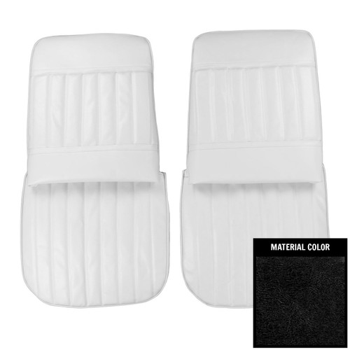 1971-1972 Buick Skylark/GS Custom Black Front Bucket Seat Covers
