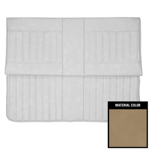 1971-1972 Buick Skylark/GS Custom Convertible Sandalwood Rear Bench Seat Cover