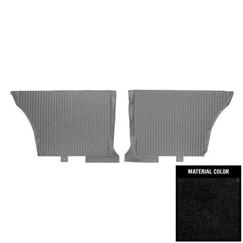 1962 Pontiac Tempest ; LeMans; 2 Door Coupe; Rear Side Panels; Black