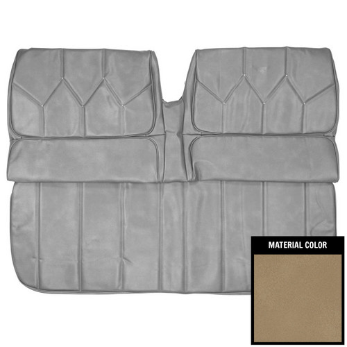 1971-1972 Buick Riviera Hardtop Sandalwood Rear Bench Seat Cover