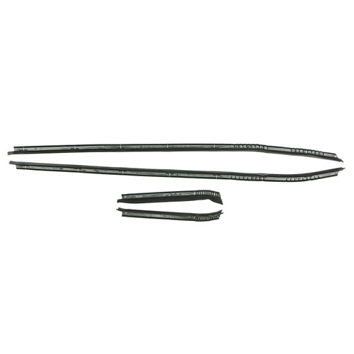 1971-73 Mustang; 2 Door Fastback; 4-Pc Outer Window Felt Set (Replacement Style)