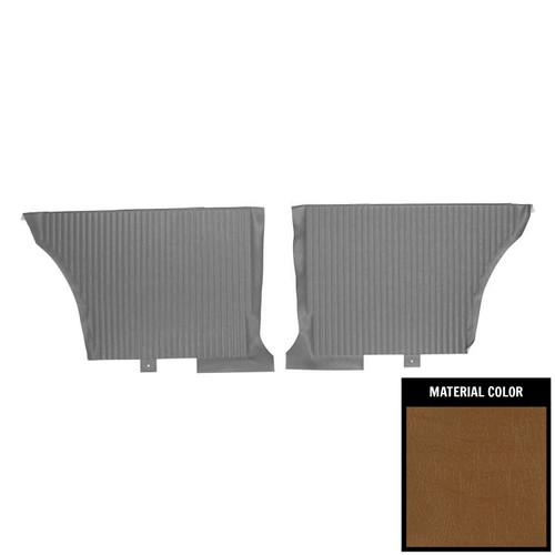 1962 Pontiac Tempest; LeMans; 2 Door Coupe; Rear Side Panels; Saddle