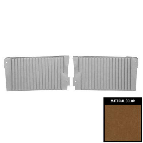 1962 Pontiac Tempest; LeMans; Convertible; Rear Side Panels; Saddle