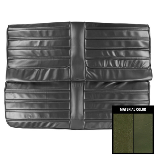 1972 Oldsmobile Cutlass/"S" Sedan Dark Green Rear Bench Seat Cover