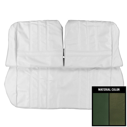 1972 Oldsmobile Cutlass Standard Dark Green Front Bench Seat Cover