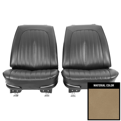 1972 Pontiac GTO/Lemans Sandalwood Pre-Assembled Front Bucket Seats