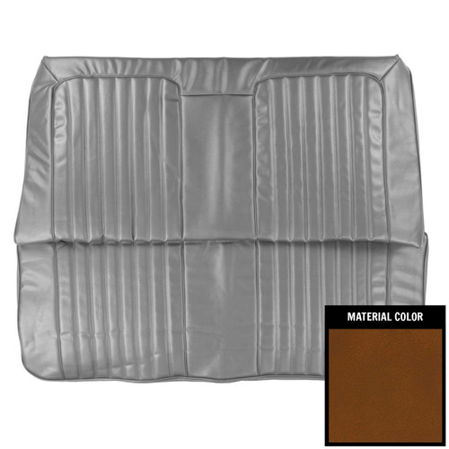 1972 Pontiac GTO/LeMans Sport Hardtop Tan Rear Bench Seat Cover