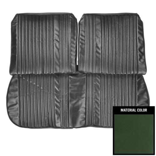 1972 Pontiac LeMans Dark Green Front Bench W/ Out Arm Rest Seat Cover