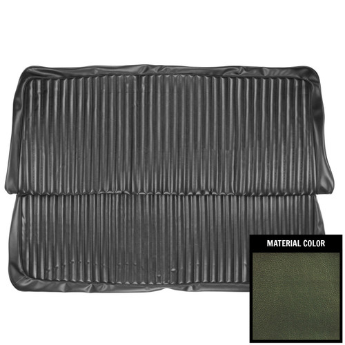 1972 Duster, 340; Dart, Demon, Demon 340; Hdtp; Rear Bnch Seat Cover; Dark Green