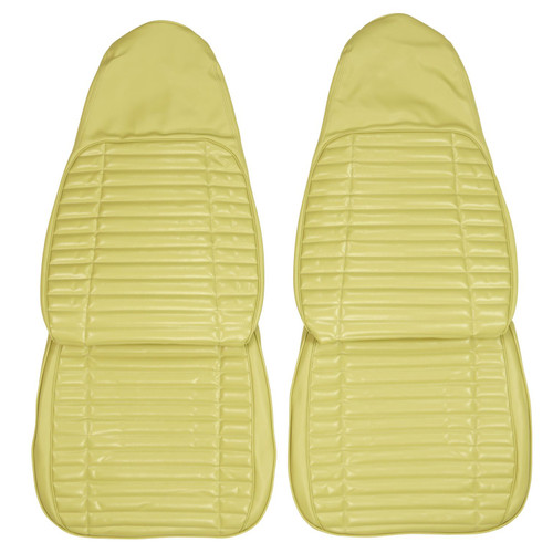 1972 Plymouth Road Runner, Satellite; Front Bucket Seat Covers; Ember Gold