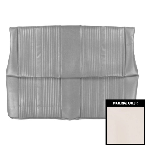 1962 Pontiac Tempest, LeMans; 2 Door Coupe; Rear Bench Seat Cover; White