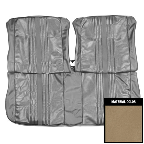 1972 Chevrolet Nova Sandalwood Front Bucket Seat Covers (72XS41B)