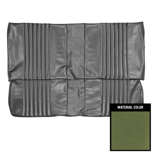1973-1974 Chevrolet Nova 2-Door Sedan Custom Jade Green Rear Bench Seat Cover