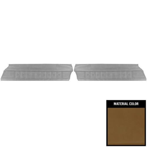 1974 & 1976 Chevrolet Malibu Light Saddle Front Door Panels