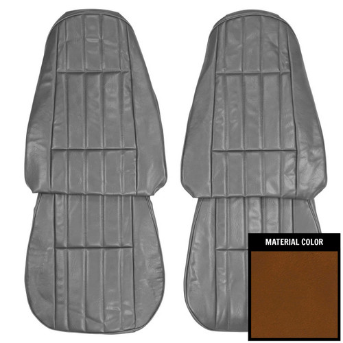 1974-1976 Chevrolet Camaro Standard Tan Front Bucket Seat Covers