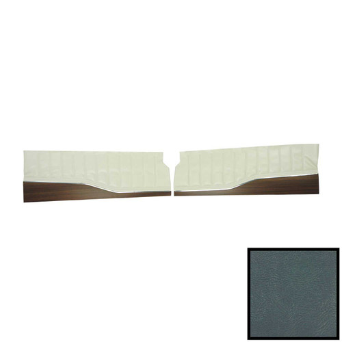 1974 Dodge Charger, SE; Hardtop; Rear Side Panels; Dark Green