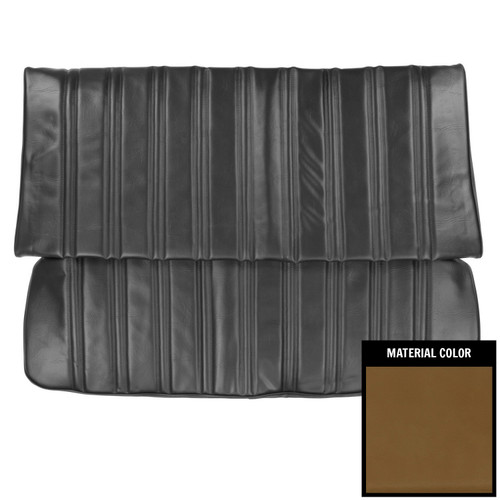 1974 Monte Carlo Hardtop Saddle Rear Bench Seat Cover