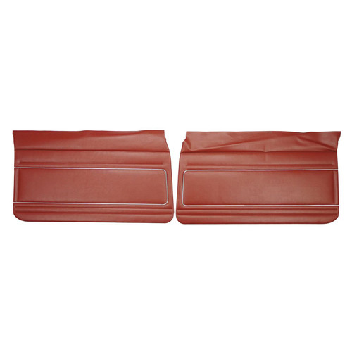 1975-1976 Chevrolet Nova Red Front Door Panels