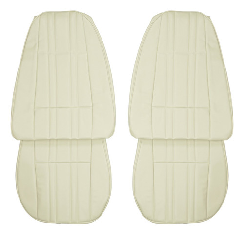 1975 Chevrolet Nova 2-Door Sedan Standard White Front Bench Seat Cover (75XS37U-1)