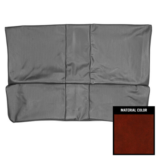 1975 Nova 2-Door Sedan Standard Hardtop Firethorn Rear Bench Seat Cover