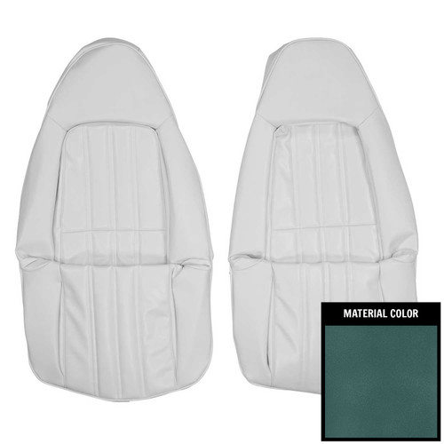 1977 Chevrolet Malibu/Laguna Light Blue Swivel Bucket Seat Covers