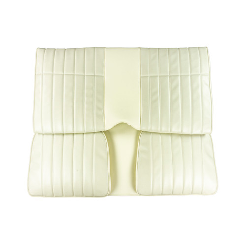1977-78 Firebird; Coupe; Standard Rear Bench Seat Cover; White
