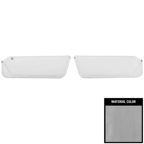 1977-81 Camaro, Firebird; Coupe; Sierra Sun Visors; Silver