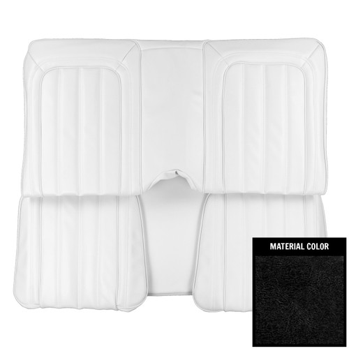 1977 Pontiac Firebird Hardtop Deluxe Black Vinyl Rear Bench Seat Cover
