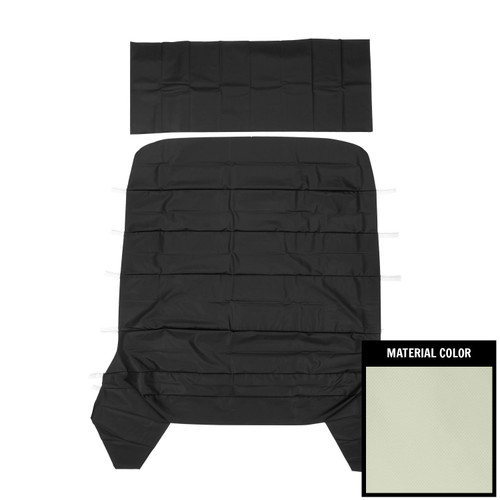 1965 Chevy II, Nova; Sedan; 6-Bow Basketweave Headliner; White (62XH101AS6)