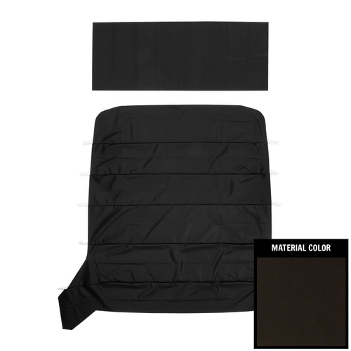 1962-65 Chevy II, Nova; Sedan; 5-Bow Basketweave Headliner; Black