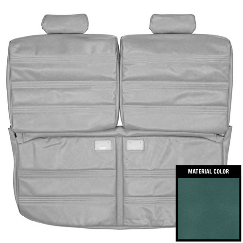 1978-80 Malibu Classic, El Camino; w/o Armrest; Front Bench Seat Cover; Lt Blue