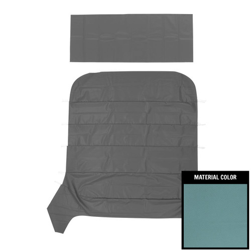 1962-65 Chevy II, Nova; 2 Door Hardtop; Basketweave Headliner; Bright Blue