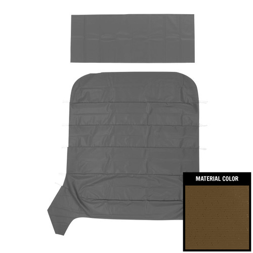 1962-65 Chevy II, Nova; 2 Door Hardtop; Perforated Headliner; Saddle