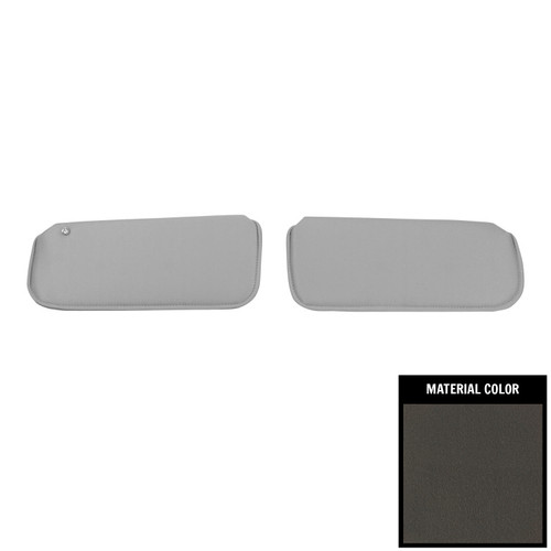 1978-88 GM G-Body; 2 Door Coupe; Sunbrite Sun Visors; Charcoal