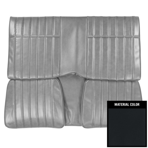 1980-81 Pontiac Firebird Coupe Standard Navy Blue Rear Bench Seat Cover