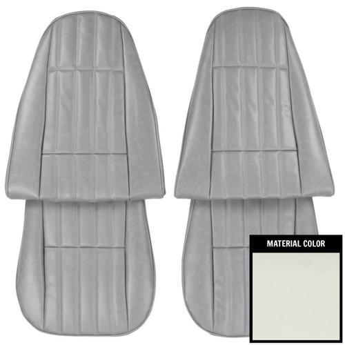 1979 Pontiac Firebird Standard White Front Bucket Seat Covers