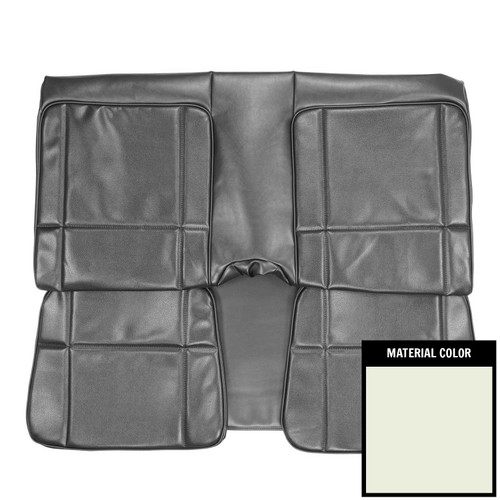 1980-81 Camaro Berlinetta Hardtop Custom Vinyl Oyster Rear Bench Seat Cover