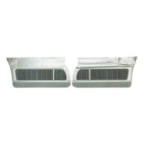 1980-81 Camaro; Berlinetta, RS; Cust Int; Pre-Assm Cloth Front Door Panls; White