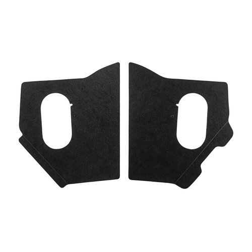 1962-64 Chevy II, Nova; 2 Door Hardtop; Kick Panels; Black