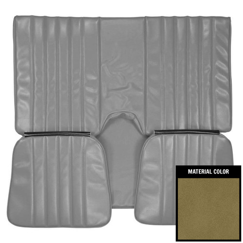1981 Chevrolet Camaro Hardtop Standard Light Saddle Rear Bench Seat Cover