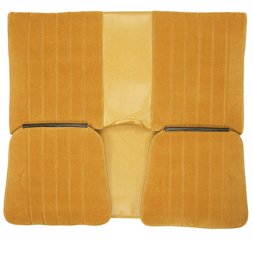 1981 Camaro/Firebird Hardtop Custom Cloth Camel Rear Bench Seat Cover
