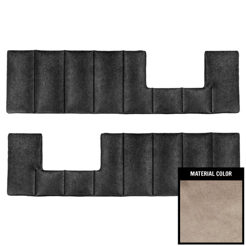 1981-1991 GM Truck/Blazer/Jimmy/Suburban Gray Cloth Front Door Panel Inserts