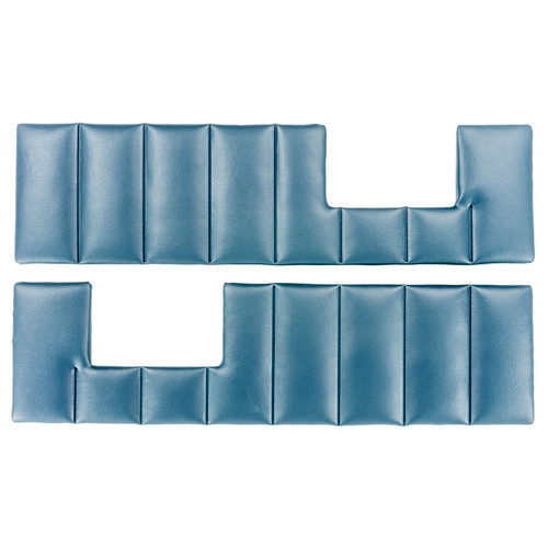 1981-1991 GM Truck/Blazer/Jimmy/Suburban Blue Vinyl Front Door Panel Inserts