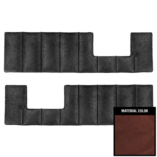 1981-1991 GM Truck/Blazer/Jimmy/Suburban Maroon Cloth Front Door Panel Inserts