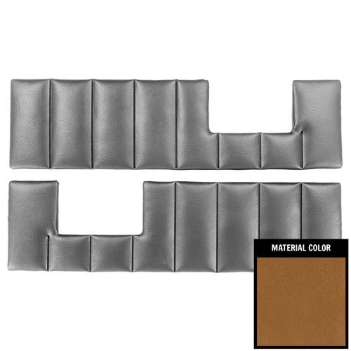 1981-1991 GM Truck/Blazer/Jimmy/Suburban Camel Vinyl Front Door Panel Inserts