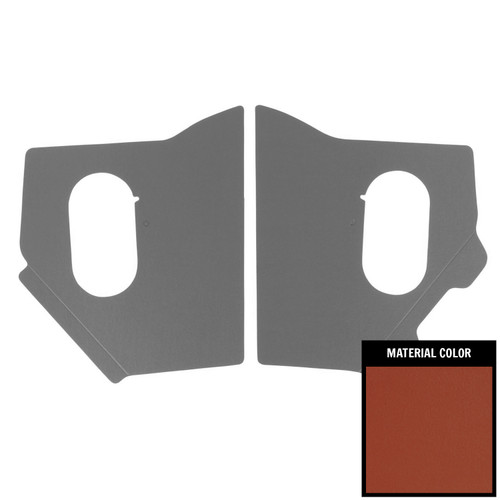 1962-64 Chevy II, Nova; 2 Door Hardtop; Kick Panels; Red