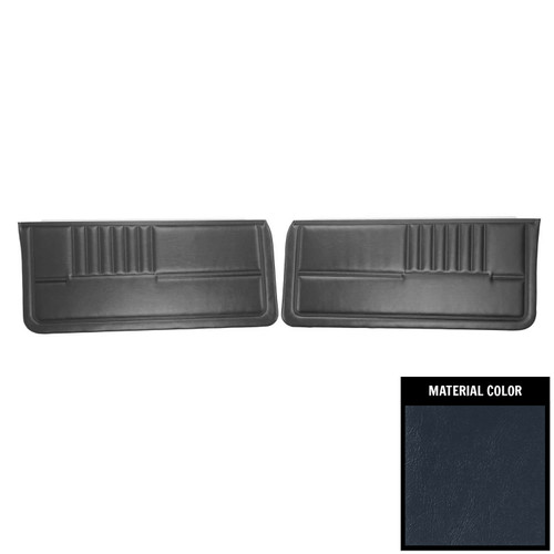 1982-1984 Chevrolet Camaro Standard Dark Blue Front Door Panels