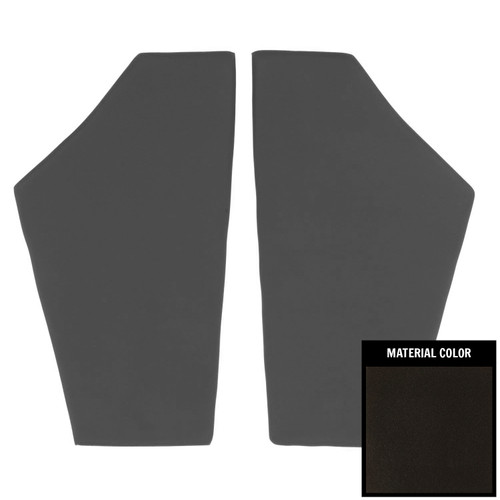 1982-92 Camaro, Firebird; Coupe; Cloth Sail Panels; Black