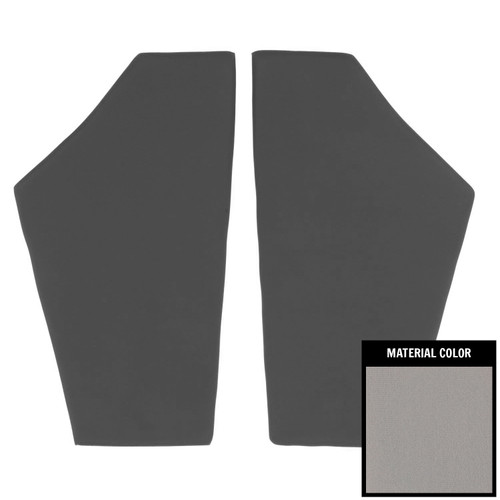1982-92 Camaro, Firebird; Coupe; Cloth Sail Panels; Light Gray