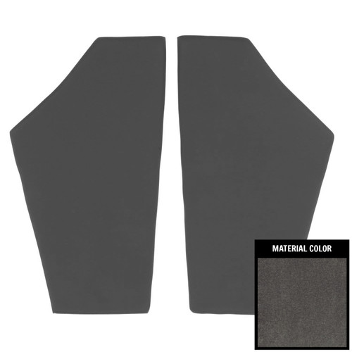 1982-92 Camaro, Firebird; Coupe; Cloth Sail Panels; Charcoal